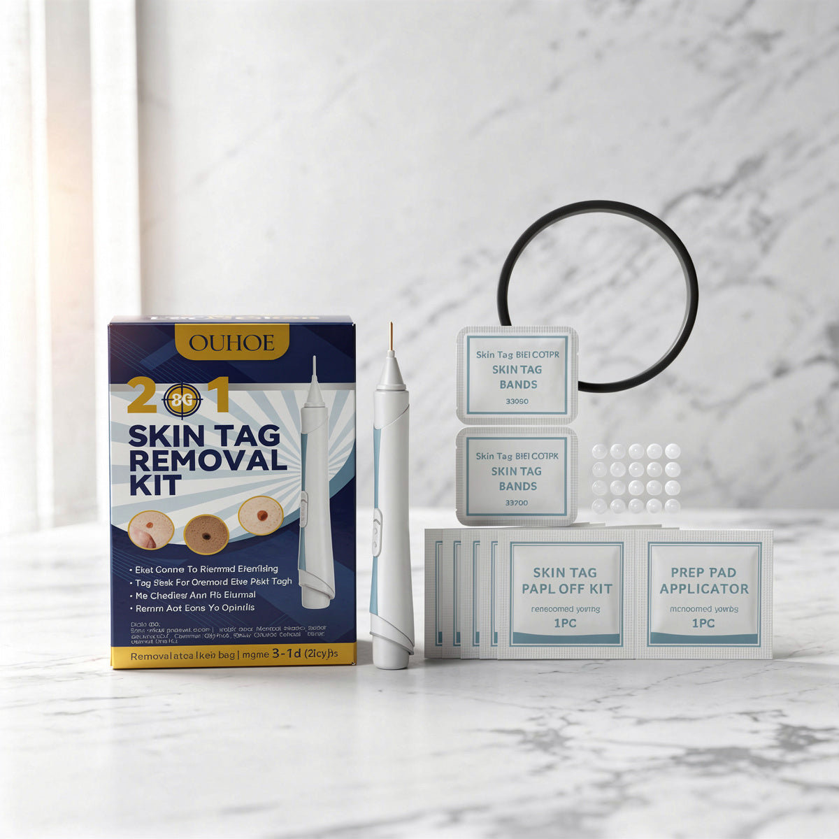 ÁUREA DermiFix Kit — Studio product shot premium