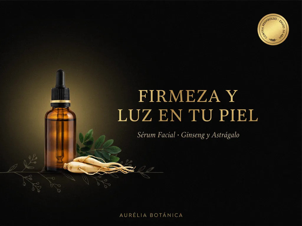 ÁUREA Sérum Facial Ginseng y Astrágalo - banner