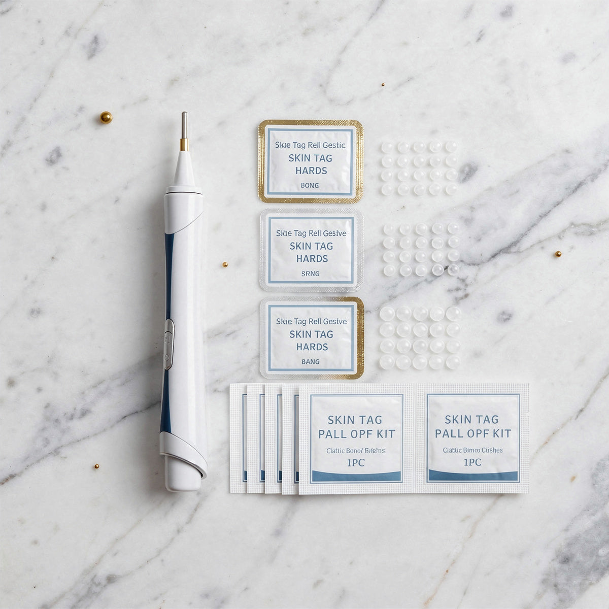 Contenido completo ÁUREA DermiFix — aplicadores, bandas y toallitas