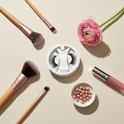 Ritual de belleza con las pestañas magnéticas reutilizables ÁUREA